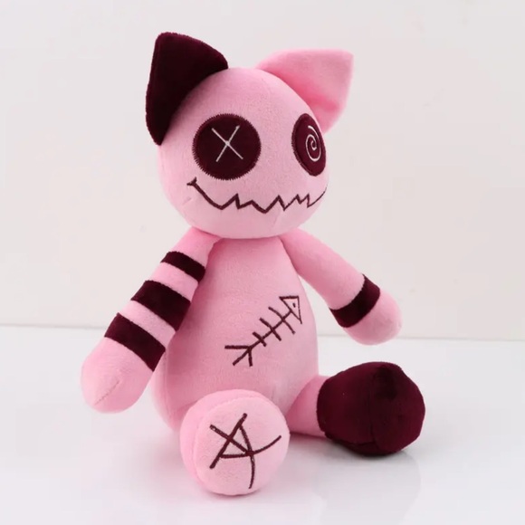 🆕 Adorable 28CM Zombie Cat Plush Toy - Soft Stuffed Animal Gift for Kids - Picture 8 of 13